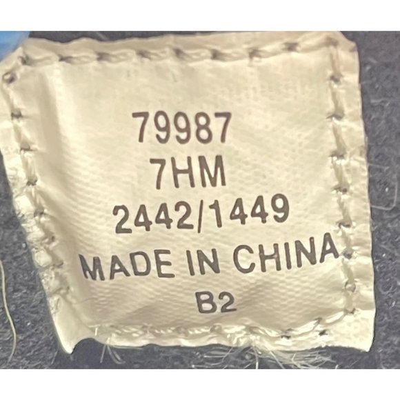 Woman's Lands End Hiking Boots shoes Size 7 Lace Up Black Suede - Picture 5 of 9